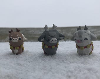 Polymer Clay Reindeer: Adorable Christmas Decoration with Glow-in-the-Dark Bells