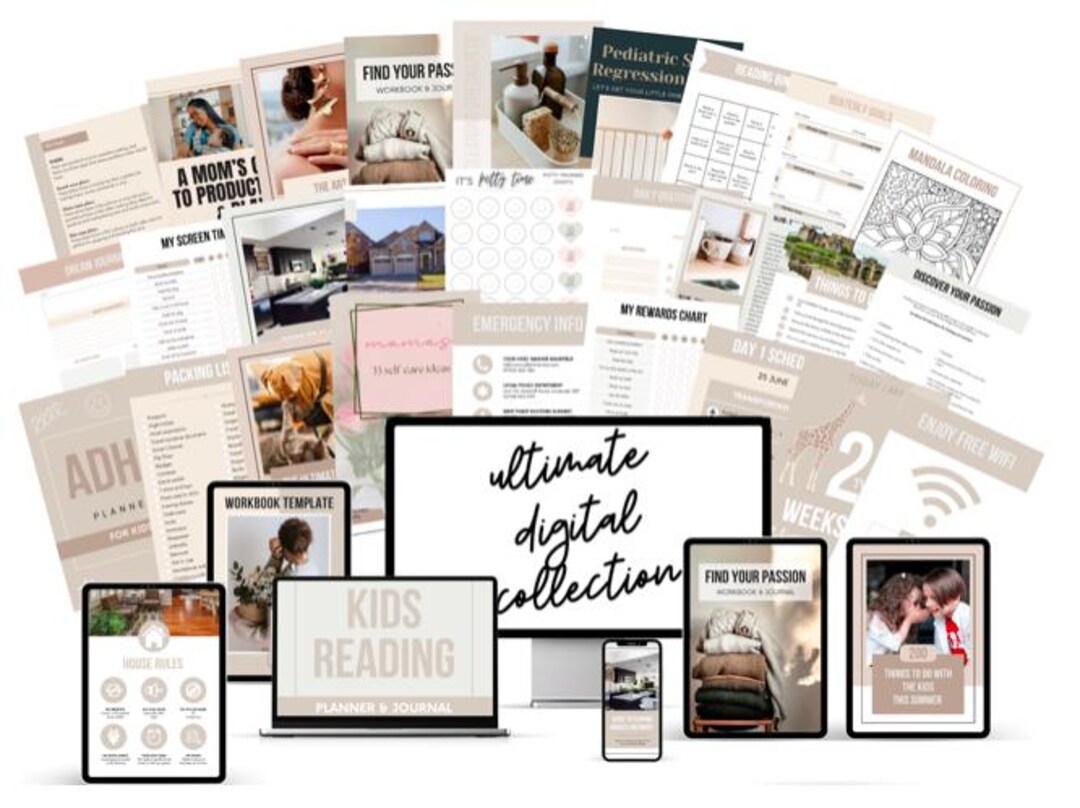 Ultimate Digital Collection With PLR - Etsy