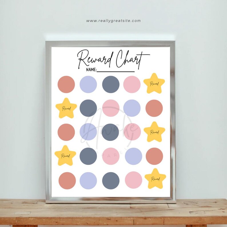 Reward Chart | Toddler Reward Chart | Reward Chart Printable | Kids ...