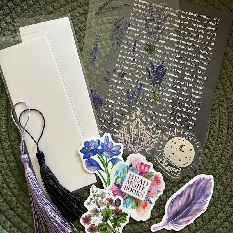 Watercolor Bookmark Kits - Etsy