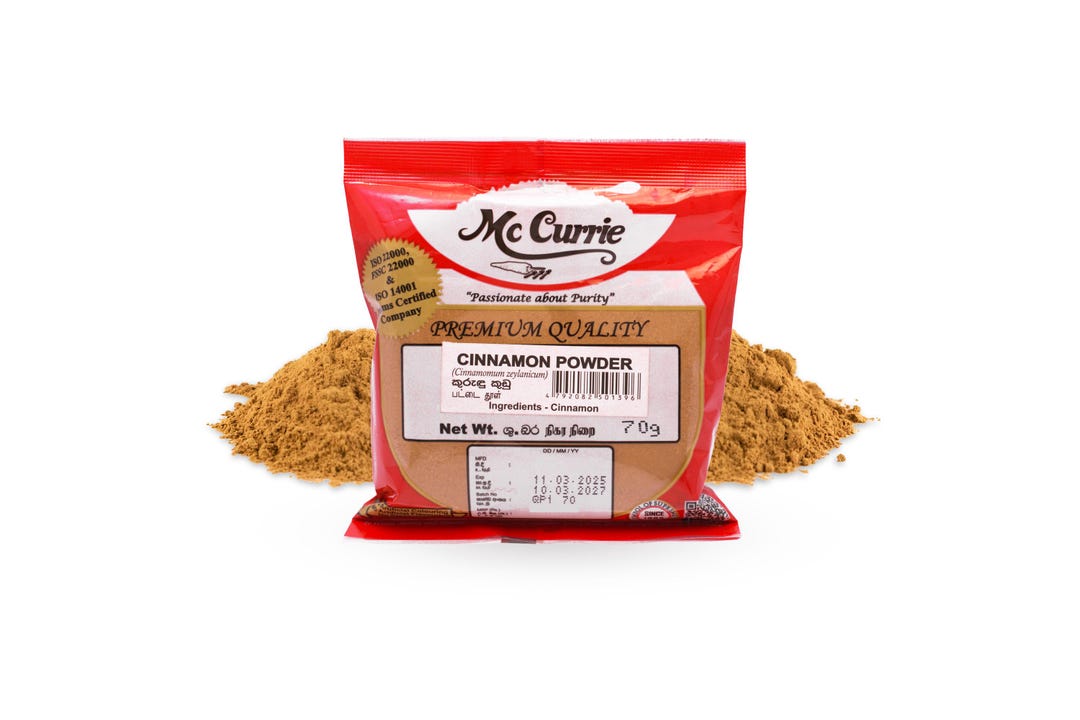 Pure Ceylon Cinnamon Powder | 100% Natural Ground Cinnamon | Premium ...