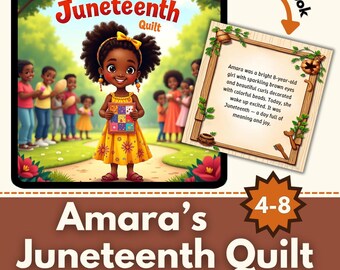 Junteenth Kinderbuch: Amaras Freiheitsreise (Digital Download Bundle)