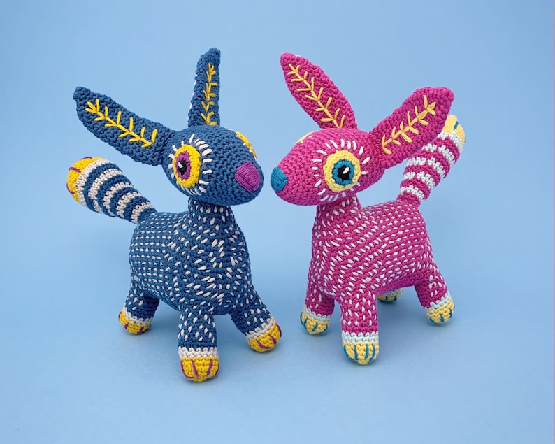 Alebrije amigurumi crochet pattern bundle US terms bild 2