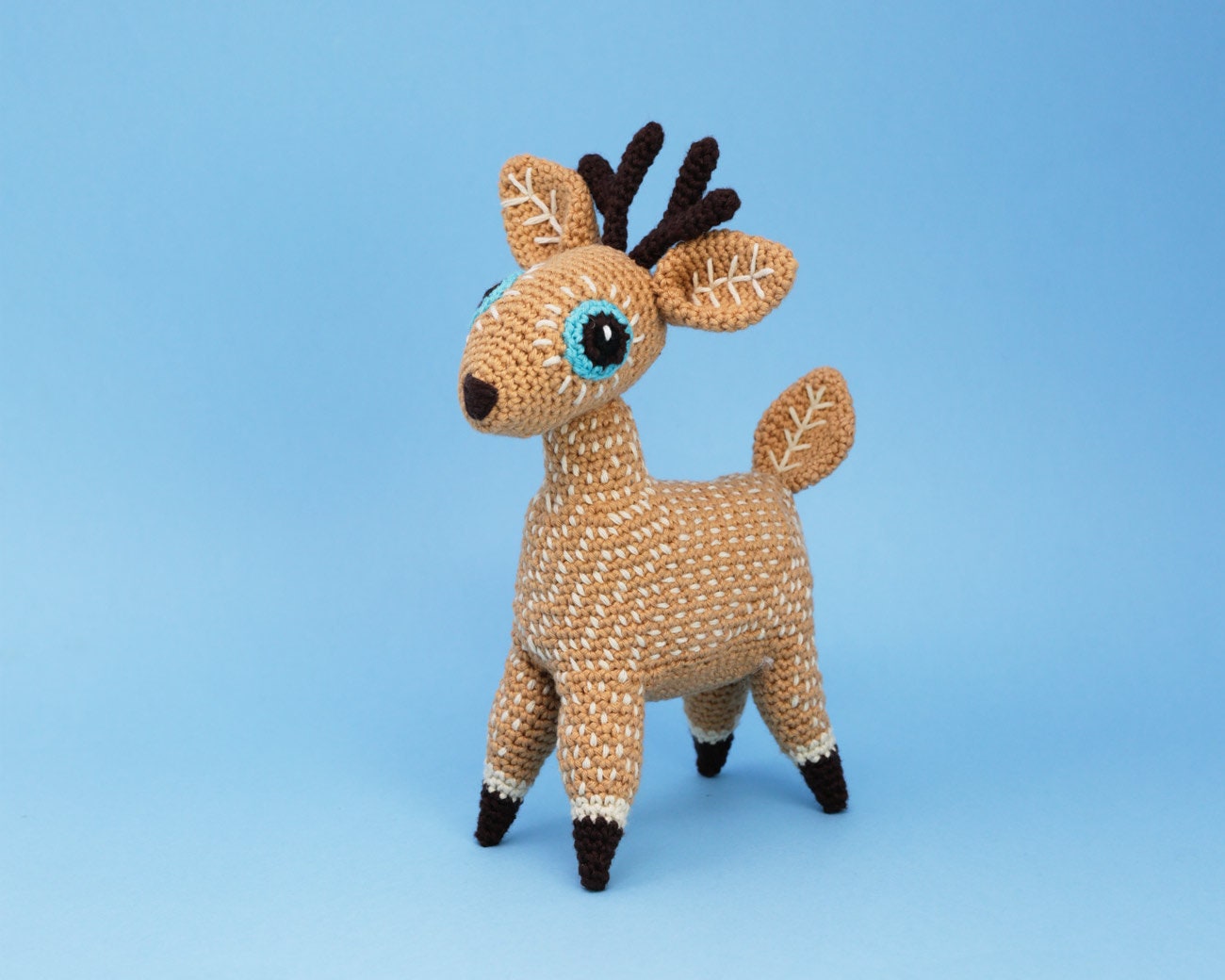 39 Deer Crochet Patterns for Woodland, Holiday, and Amigurumi Projects 29 Deer Alebrije amigurumi crochet