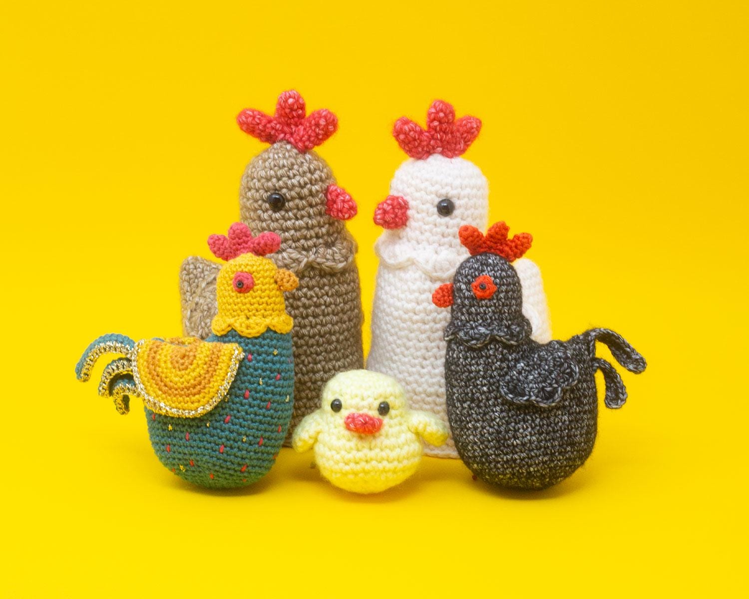 The Chickens amigurumi crochet