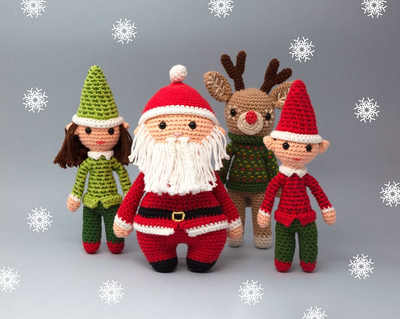 Christmas Crochet Pattern Pack image 1