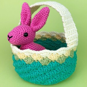 Crochet Easter Basket Pattern image 2