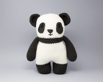 Panda amigurumi crochet pattern
