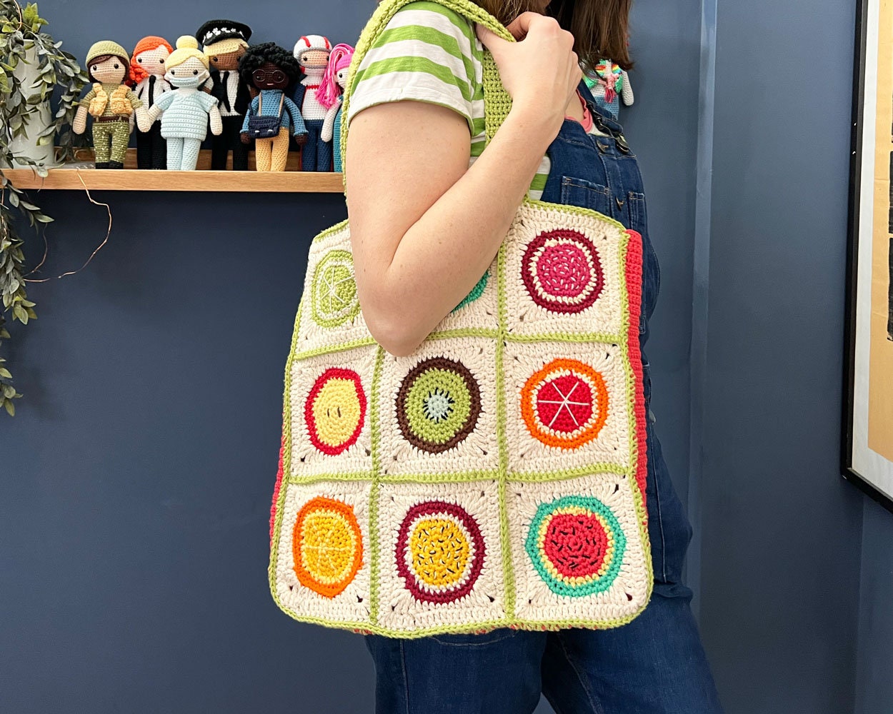 Crochet fruit bag deals