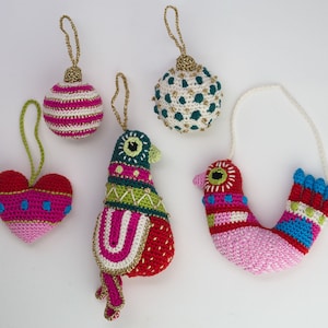 Crochet decoration pattern bundle UK terms