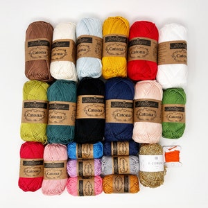 Twelve Days of Christmas yarn pack