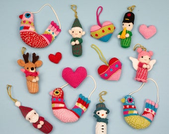Crochet Decoration Pattern Bundle (UK crochet terms)