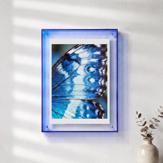 Colorful acrylic photo frame art style decoration, home decoration wall hanging, children's room decoration