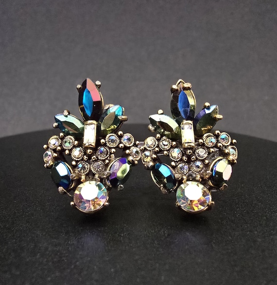 Vintage Hollycraft 1955 Earrings