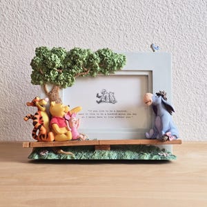 Winnie the Pooh Picture Frame Vintage - Etsy