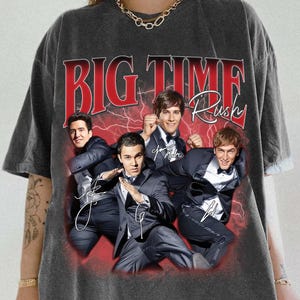 Big Time Rush Tour 2025 Shirt, Big Time Rush band Pop Music Fan shirt, Vintage Concert Band Tee, 90s Music Shirt BTR Fan Gift