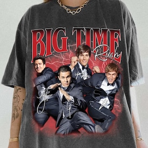 Big Time Rush Tour 2025 Shirt PNG, Big Time Rush band Pop Music Fan PNG, Vintage Concert Band Tee, 90s Music Shirt BTR Fan Gift