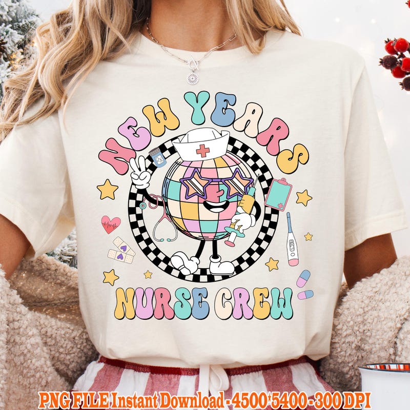 2025 New Year Nurses Svg Etsy