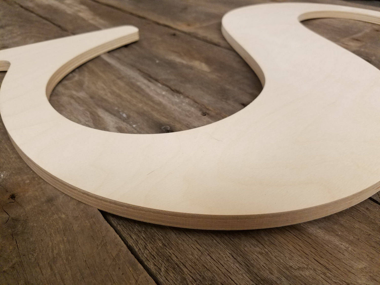 24 Inch Large Wooden Letter for Indoor Use, Wedding Guest Book - Baltic ...