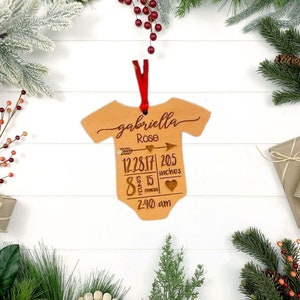 Personalized Baby's First Christmas Ornament DEADLINE December 10 for Christmas Delivery
