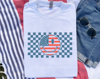 4th of July Shirt/America Shirt/USA Shirt/Gift for Mom/Gift for Her/Patriotic Shirt/Family Shirt/Patriotic Family Shirt
