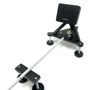 Adjustable Alignment Stand for Garmin Approach R10 (indoor and outdoor), Garmin R10 Base, Garmin bubble Level