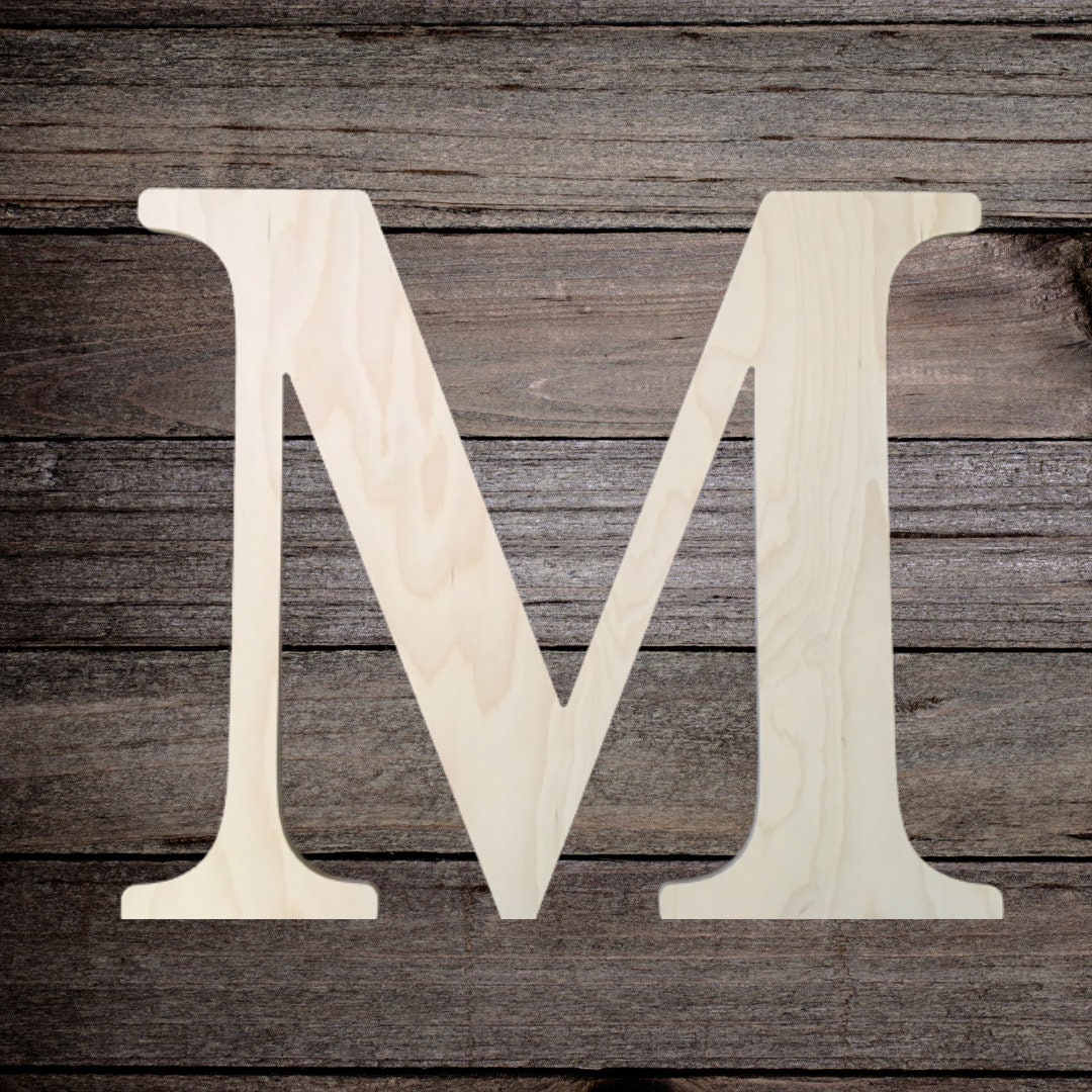 Cursive Wooden Letter b, Unfinished, Unpainted Perfect for Crafts, DIY,  Nursery, Kids Rooms, Weddings Sizes 1 to 36 
