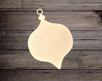 Wooden Christmas Ornament Blank, Unfinished, Craft Project, 2"-24", Ornament, Wall Decor, Christmas, School Project