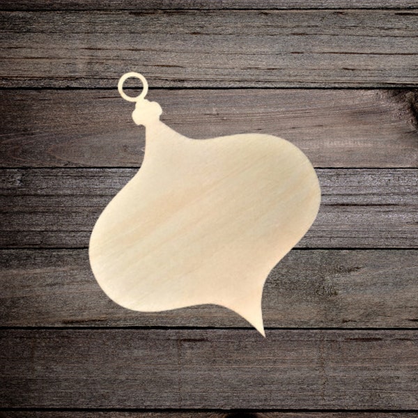 Wooden Christmas Ornament Blank, Unfinished, Craft Project, 2"-24", Ornament, Wall Decor, Christmas, School Project