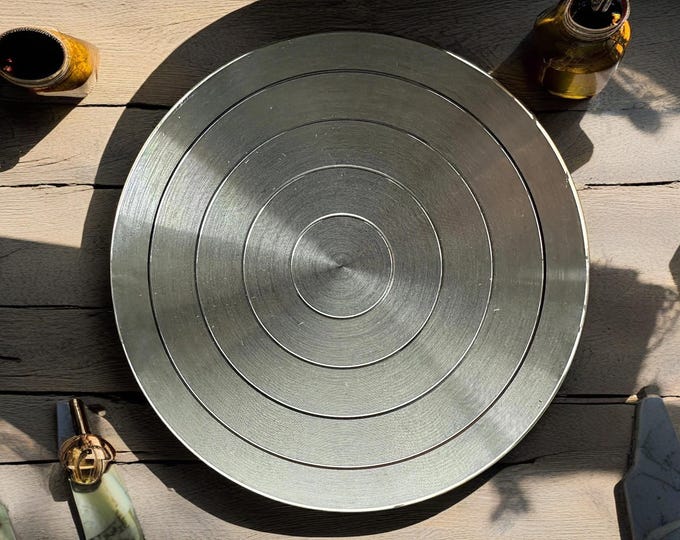 Banding Wheel, Pottery Wheel, Table top wheel for clay, Sculpting wheel,  Hand turning wheel, Pottery Tools