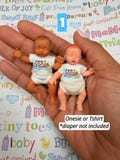 Sweet Pea Mini Baby Onesies & Tshirts for tiny baby clothing