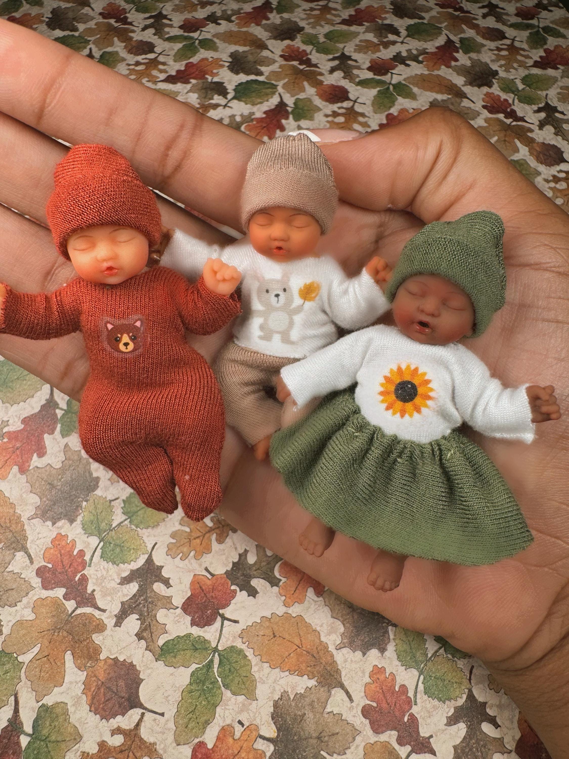 Mini Silicone Baby Doll