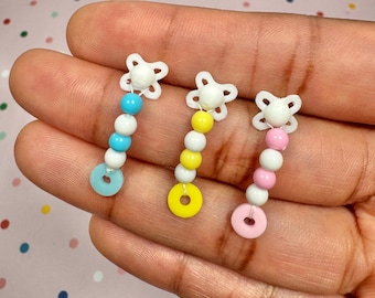 Miniature Doll Pacifier: 3D Printed Binky for 5 Surprise Zuru mini Silicone Babies