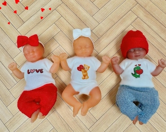 Mini Love Day Outfits for Zuru silicone baby