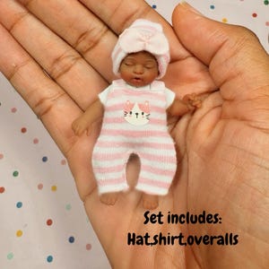 Mini Baby Overalls: Handmade Rompers for Silicone Babies