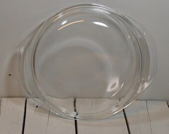 Vintage Pyrex Clear Glass Round Lid