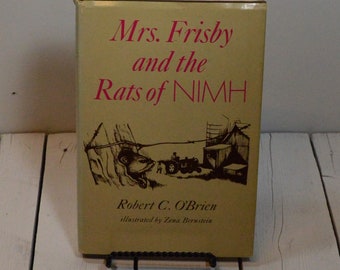 Mrs. Frishy and the Rats of Nimh by Robert Obrien, Vintage Book