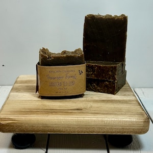 Natural Pine Tar, Tennessee Forest, Handcrafted Soap