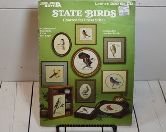 State Birds, Cross Stitch, Leisure Art #322