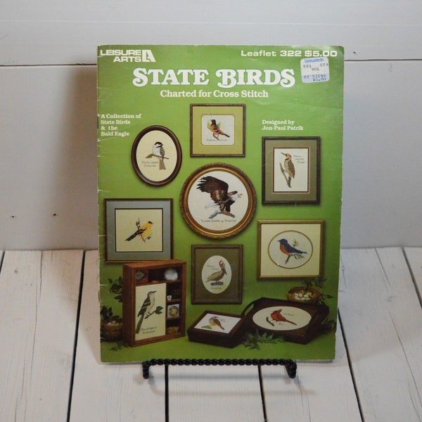 State Birds, Cross Stitch, Leisure Art #322