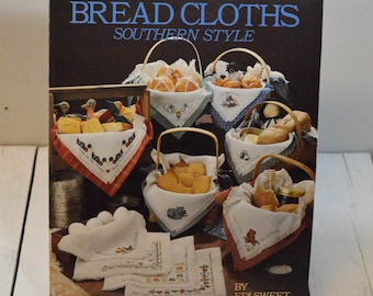 Southern Style Bread Cloths: Vintage Cross Stitch Pattern Booklet