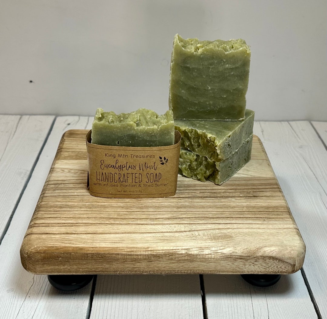 All-natural Soap, Eucalyptus Mint, Handcrafted Soap - Etsy