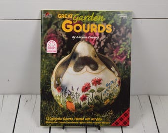 Garden Gourds Painting Book by Aurelia Conway
