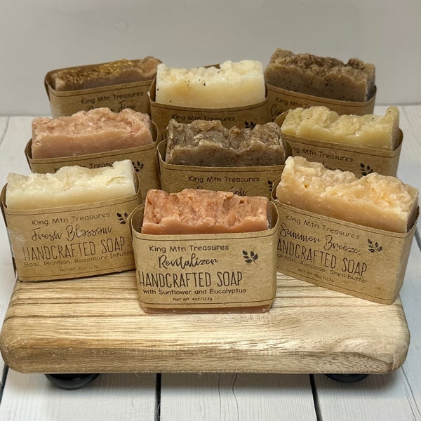 All-Natural, Handcrafted Soaps, Discontinued, Limited Quantity