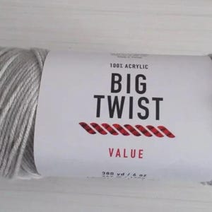 BIG TWIST Value Soft Gray yarn
