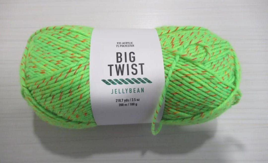ゆっぴ BIG TWIST Jellybean Yarn Multiple Colors Available - Etsy