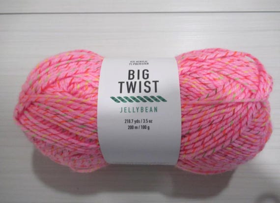 BIG TWIST Jellybean Yarn Multiple Colors Available - Etsy