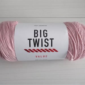 BIG TWIST Value Light Rose yarn