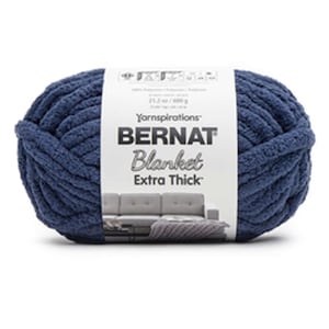 Bernat Blanket Extra Thick Deep Navy