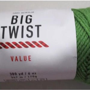 BIG TWIST Value Light Green  yarn